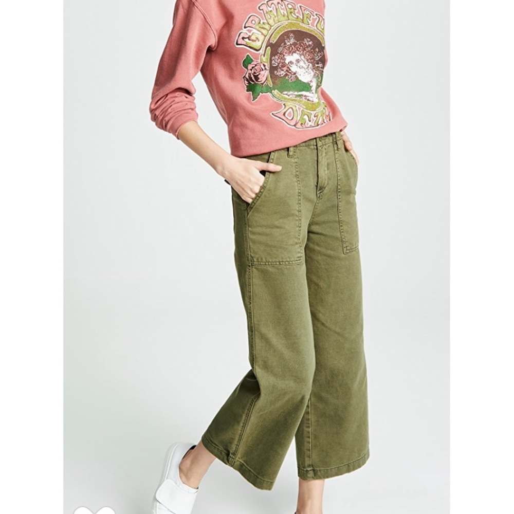 Blank Denim Wide Leg Utility Pants NWT never worn